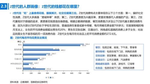 国君消费 | Z世代消费专题：奔涌的后浪，势不可挡的Z世代消费浪潮